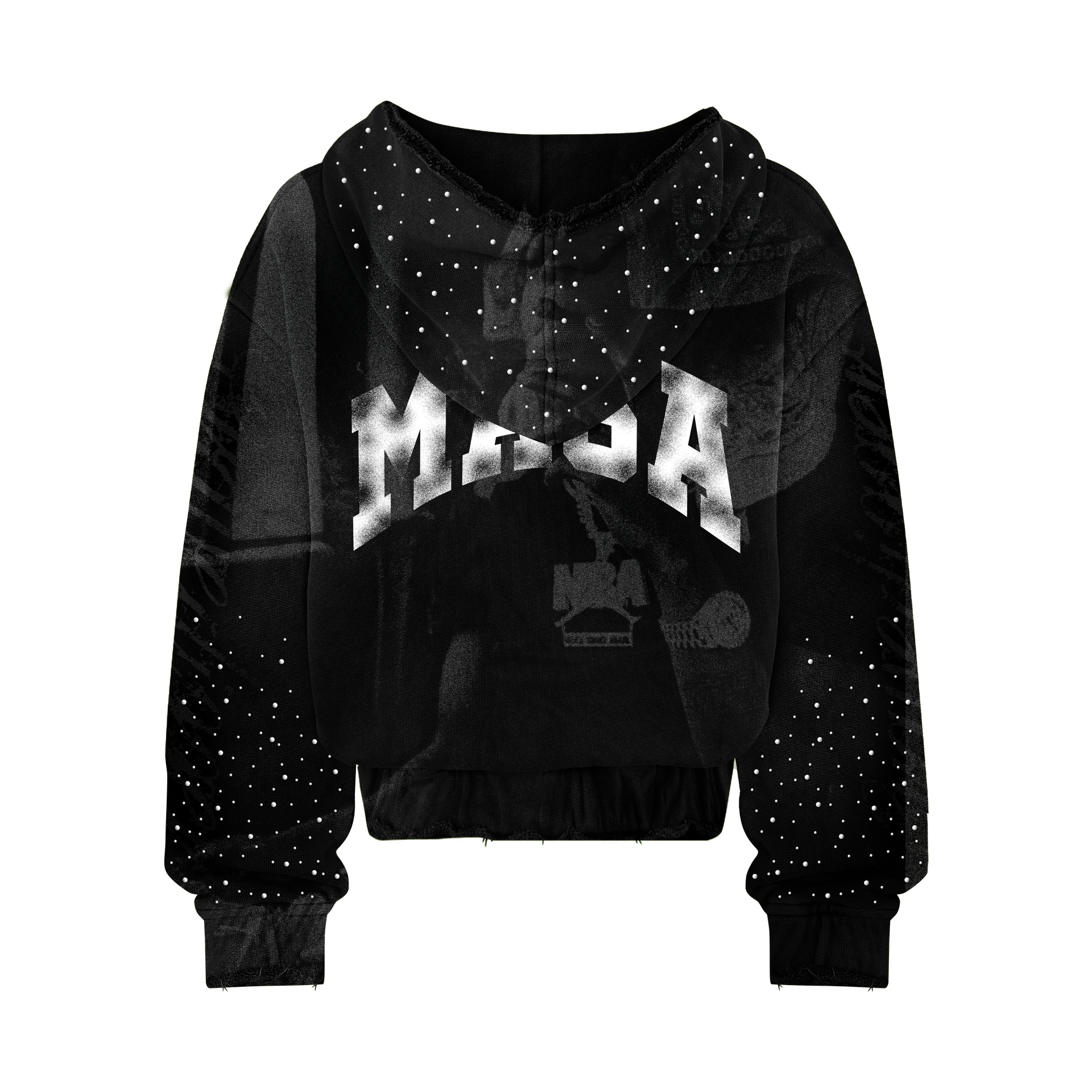 BLACK NBAYOUNGBOY ZIP UP